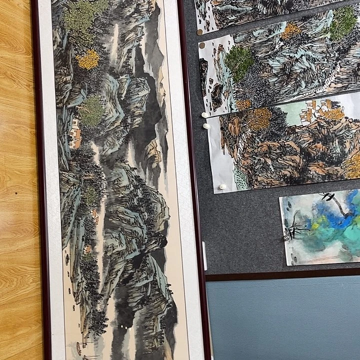 @***一姜奇老师山水作品