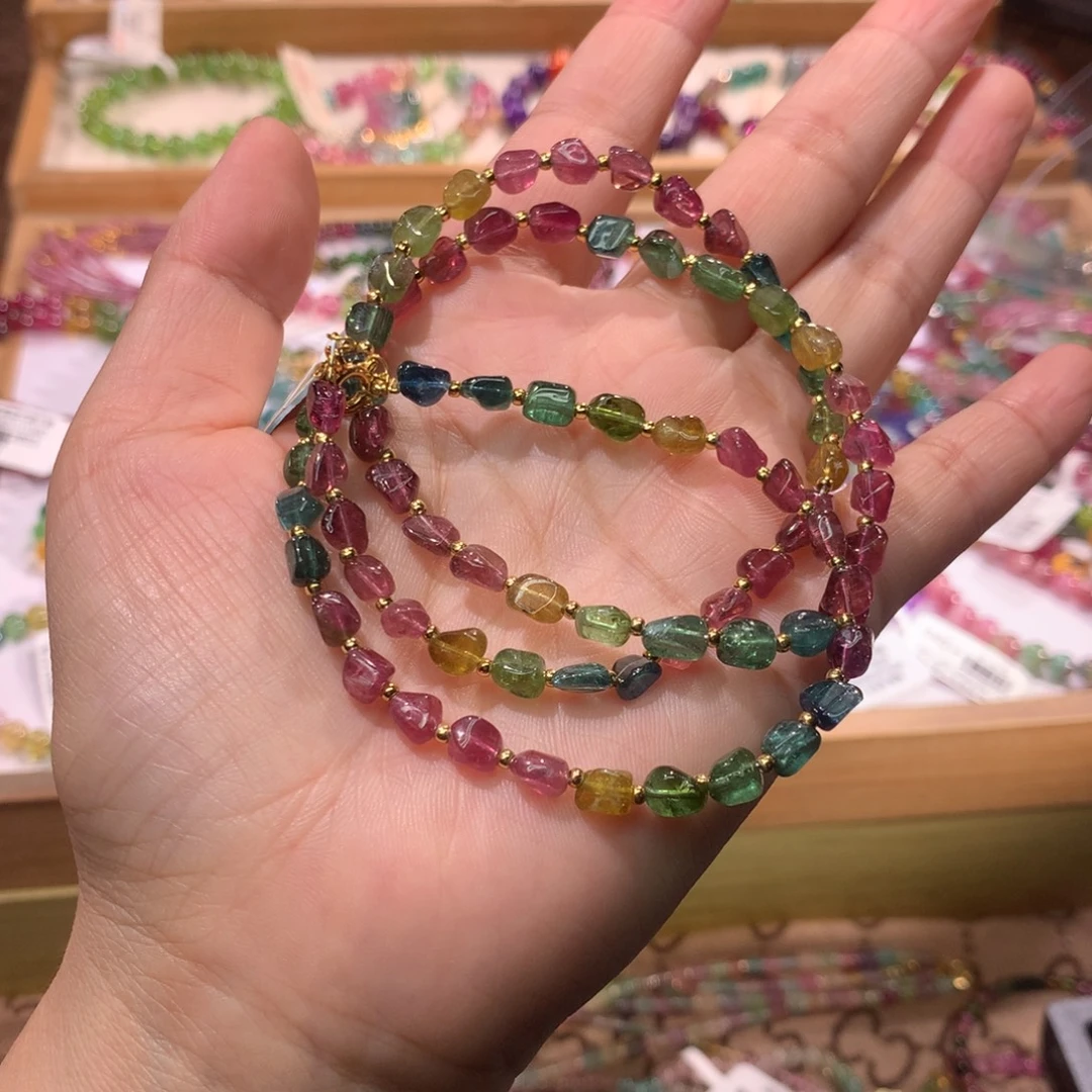 手串未镶嵌碧玺项链