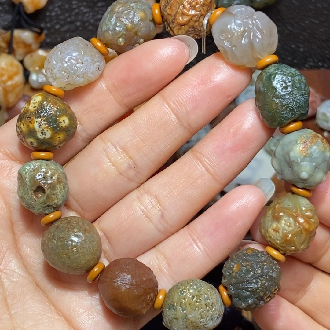 玛瑙/玉髓未镶嵌珠宝半成品