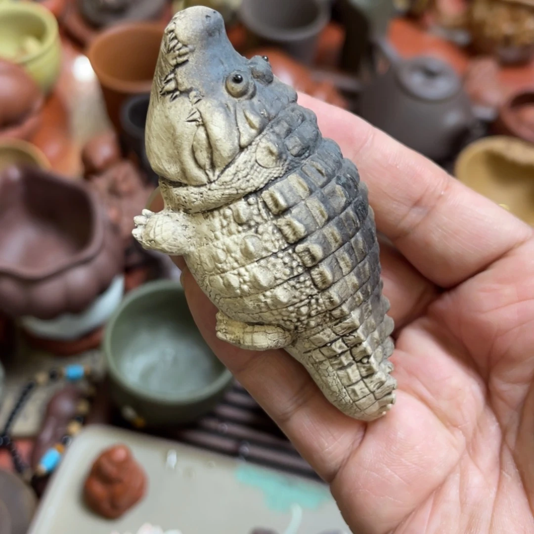 紫砂茶宠紫砂瑕疵