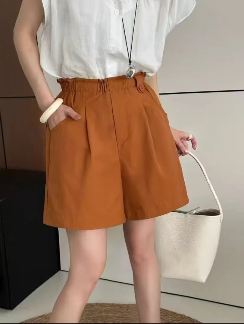 依美阁女装推介夏款休闲百搭短裤