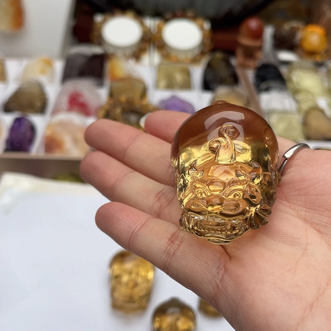 凸***宝颈饰水晶未镶嵌定制