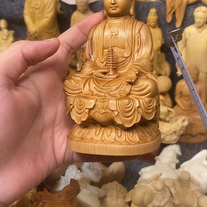 柏木（崖柏）崖柏瑕疵药师佛