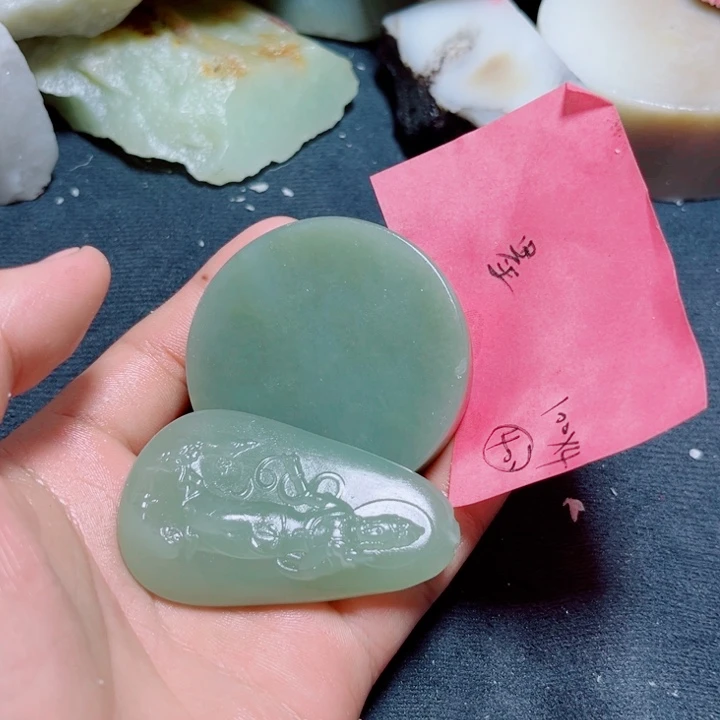 墨***シ和田玉（白玉）未镶嵌珠宝奇石