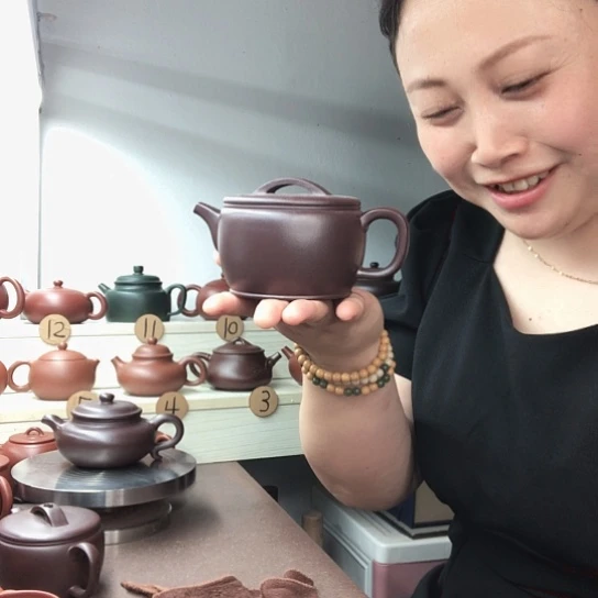 茶壶紫砂紫泥汉瓦壶