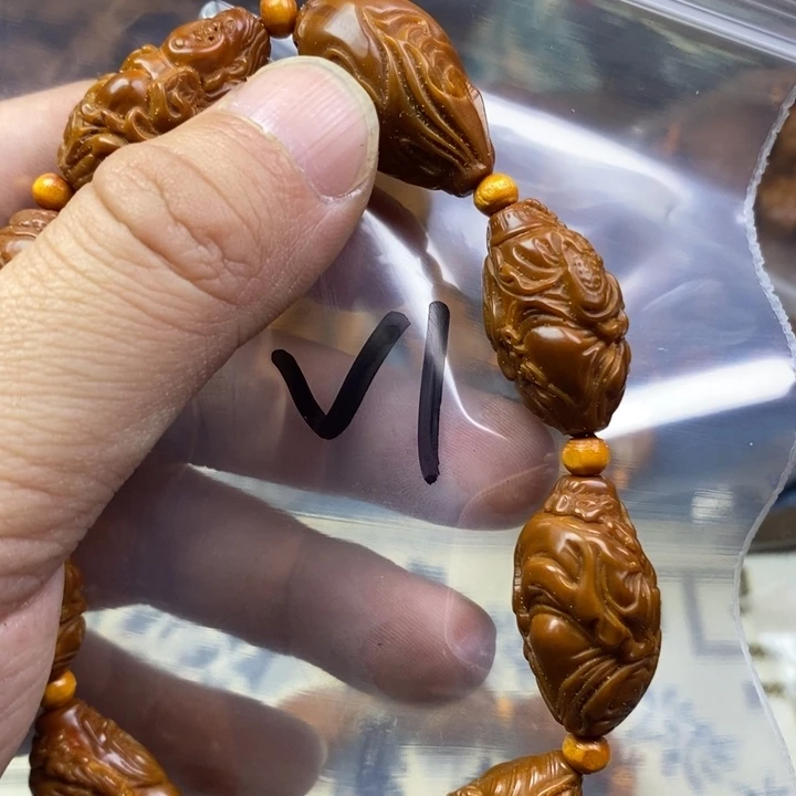 橄榄核手串/手链橄榄核雕工艺手串