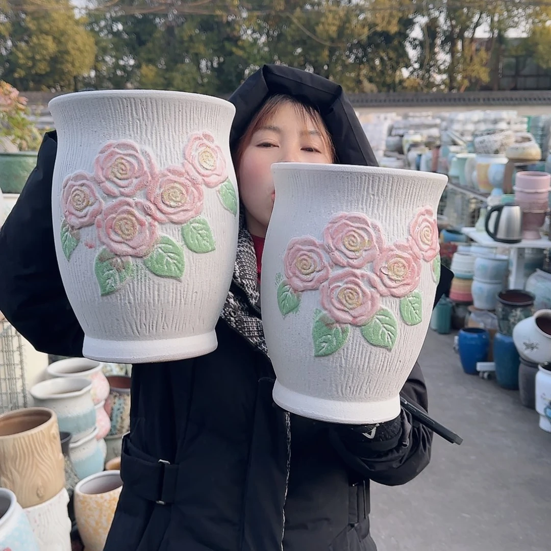 王嫂花盆1225-357高26口18