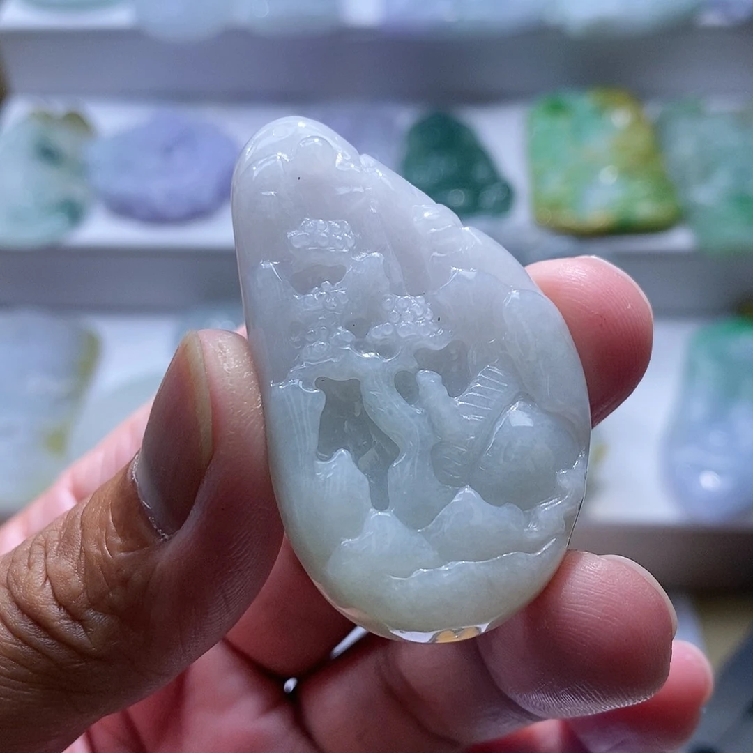 【闪购商品】翡翠颈饰未镶嵌111111111111