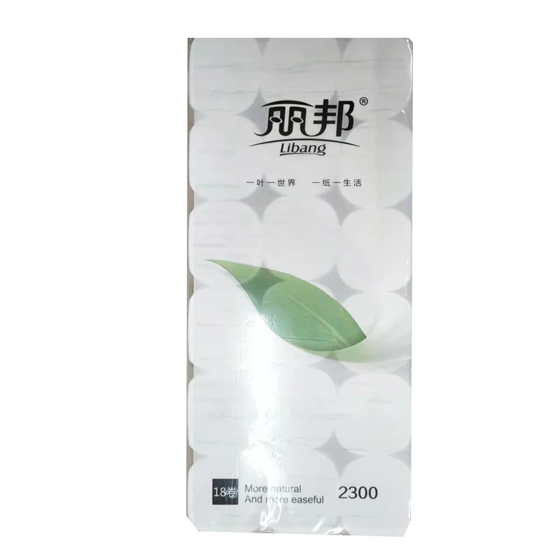 丽邦树叶18粒卷纸2300g /提