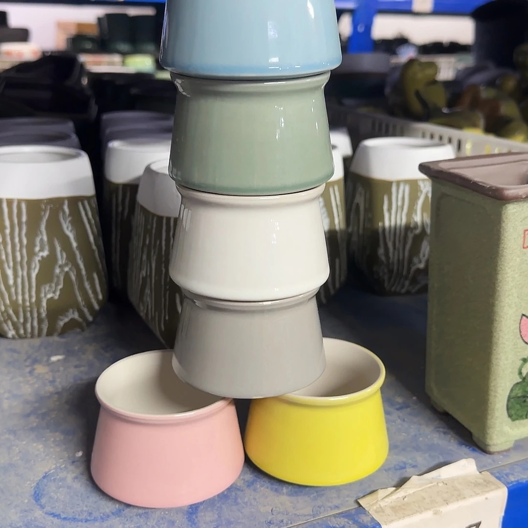 陶瓷6个随机颜色---