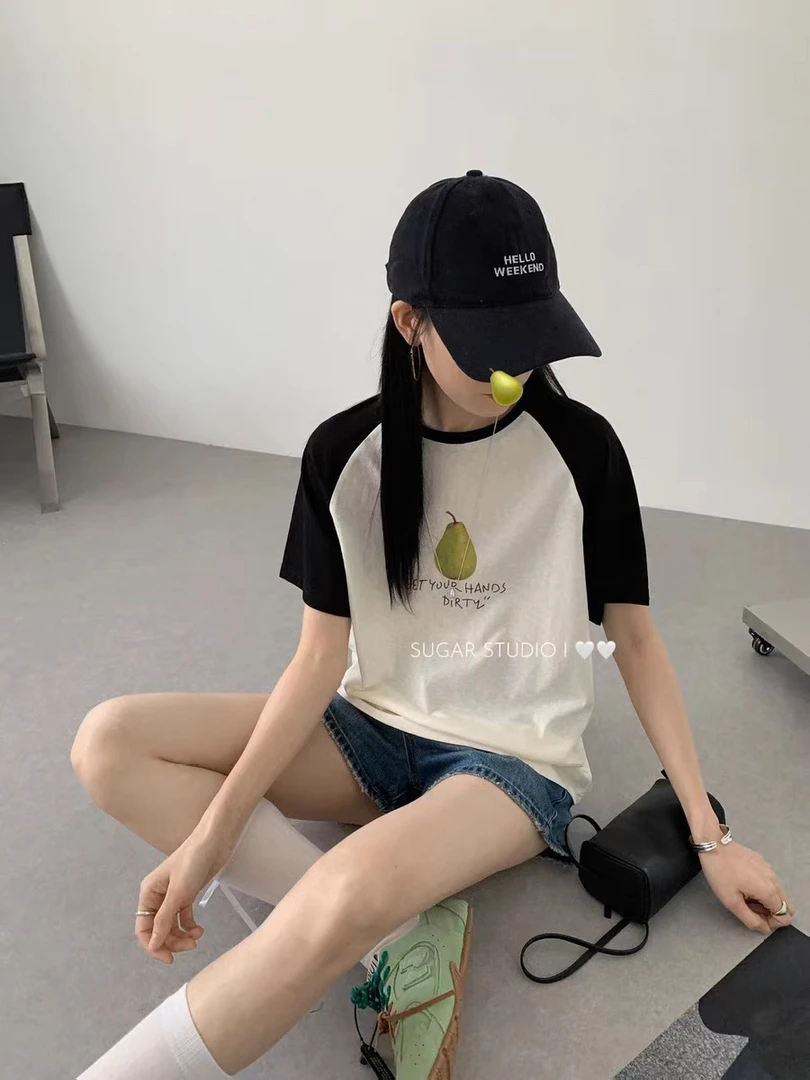 2136 (插肩袖系列) 王炸款印花T恤