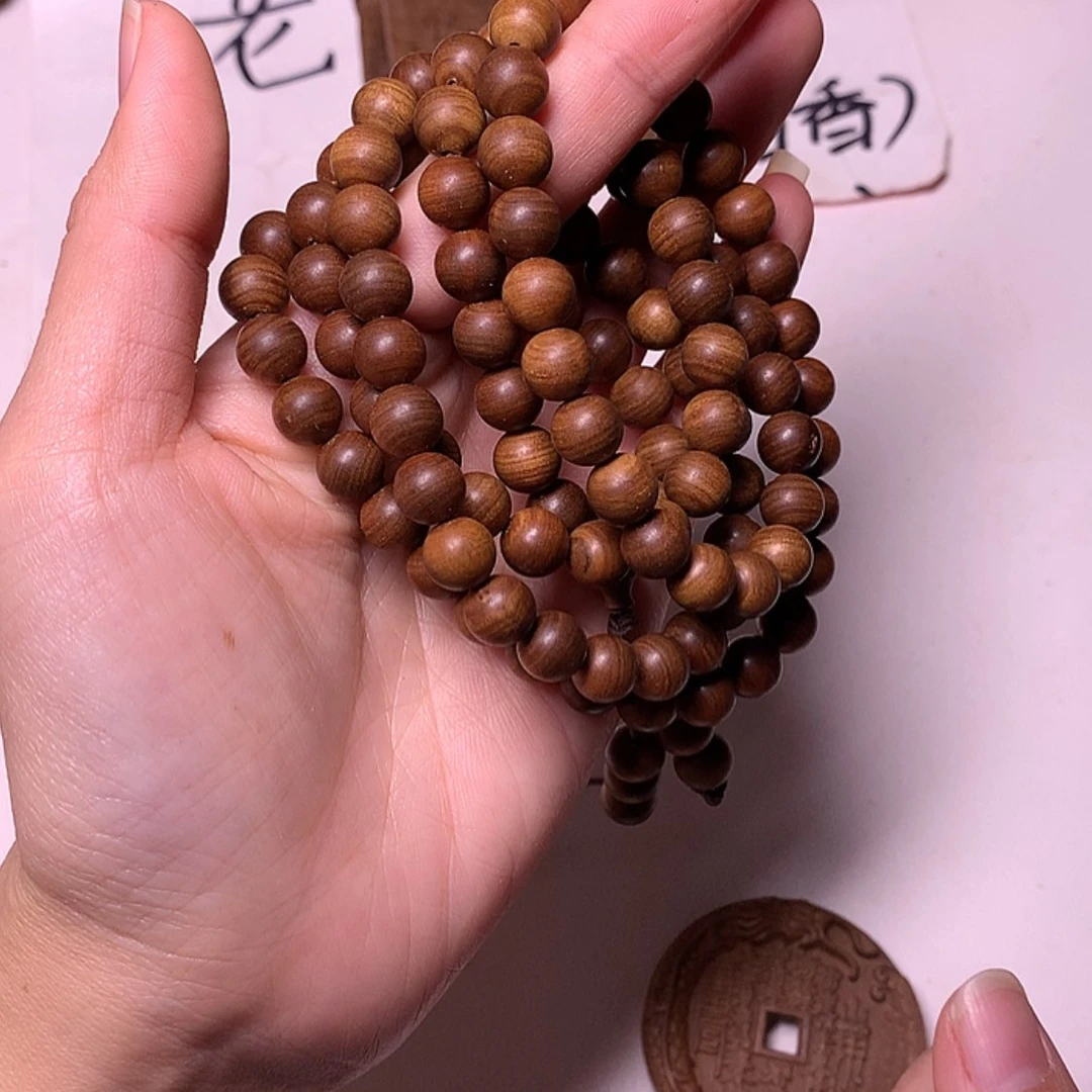 【闪购商品】檀香木手串/手链檀香0.8/108檀香王