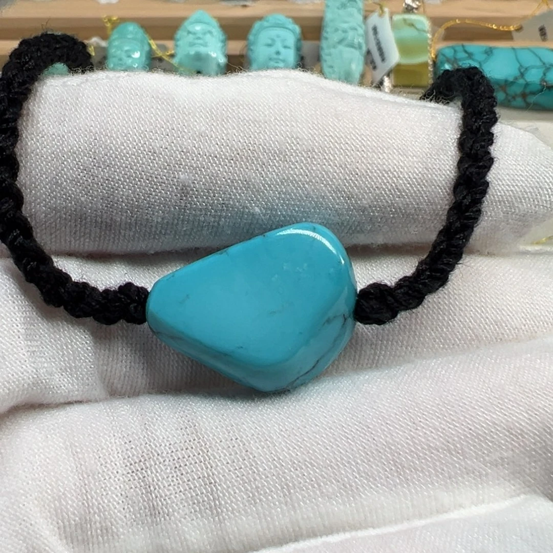 绿松石未镶嵌配饰