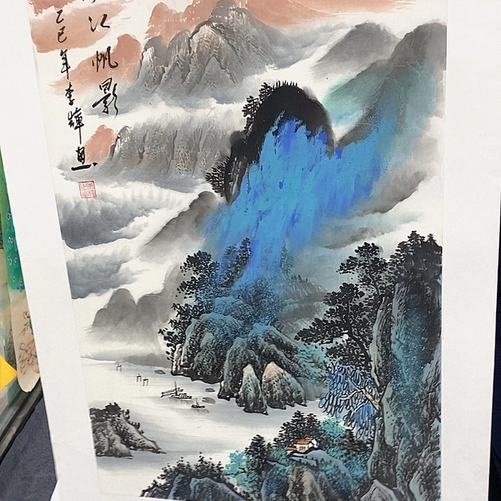 国画国画作品手绘