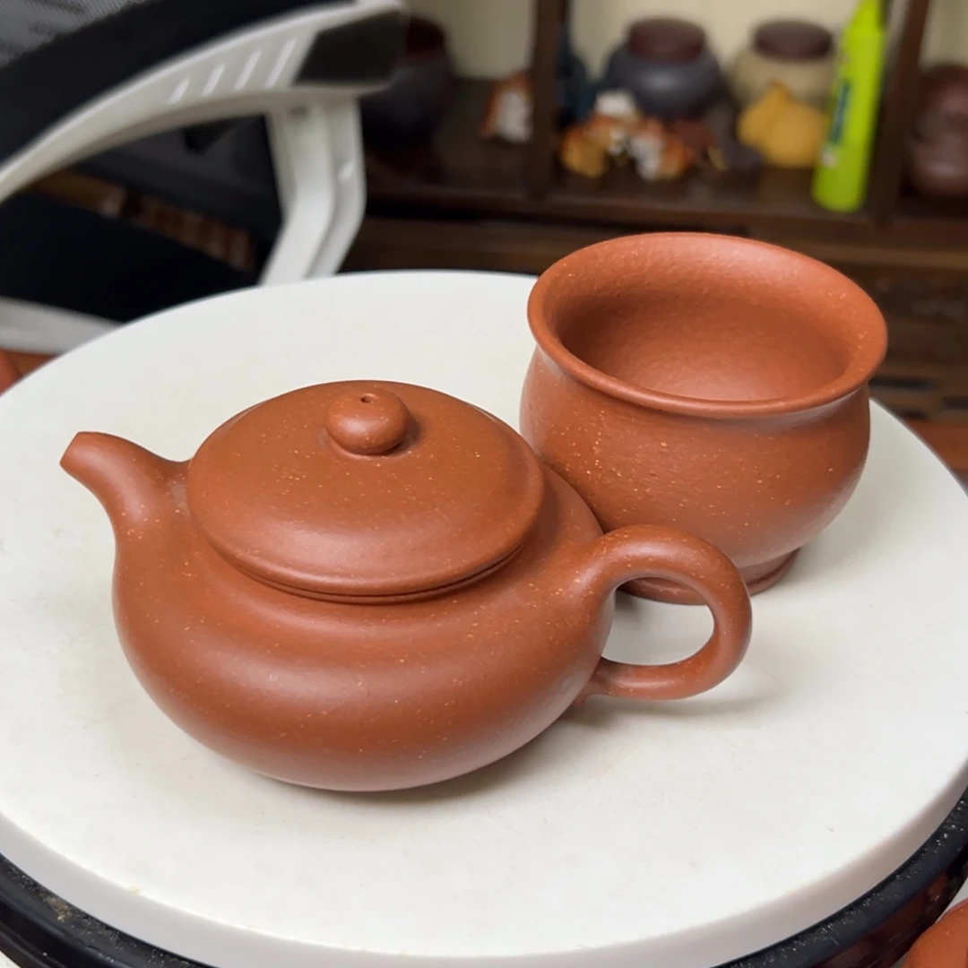 茶壶紫砂红将破仿古170
