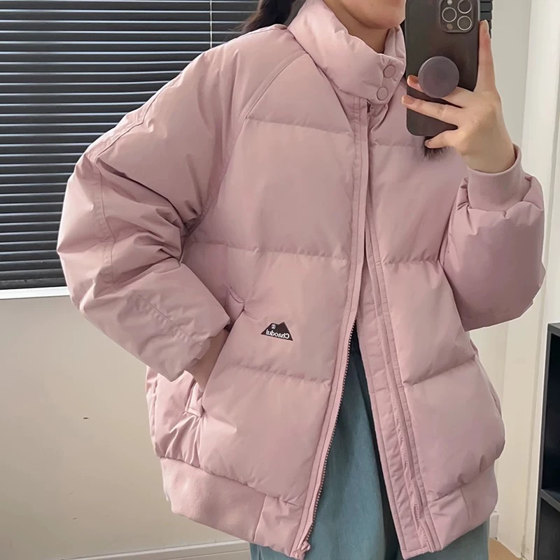 粉粉 羽绒服韩版多选加厚外套