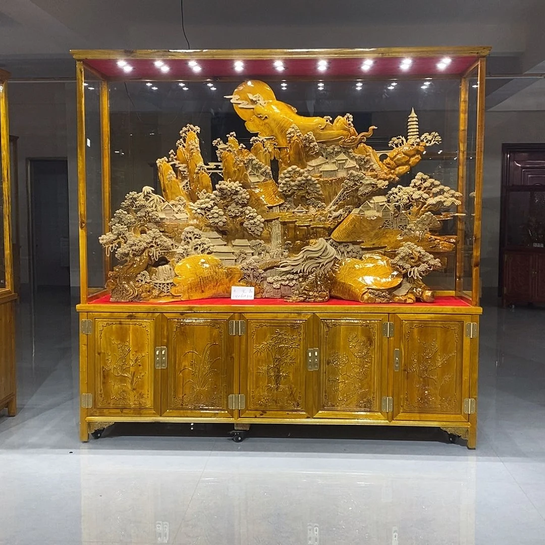 金丝楠、*…金丝楠小叶桢楠摆件