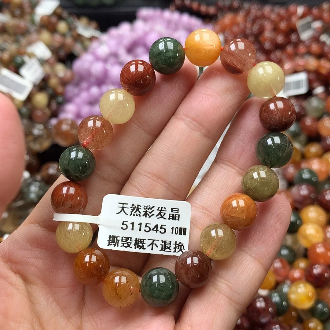 未镶嵌水晶手链，，，