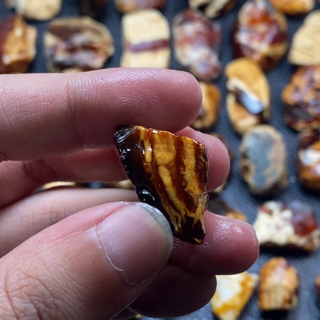 定制琥珀未镶嵌琥珀蜜蜡原石定制