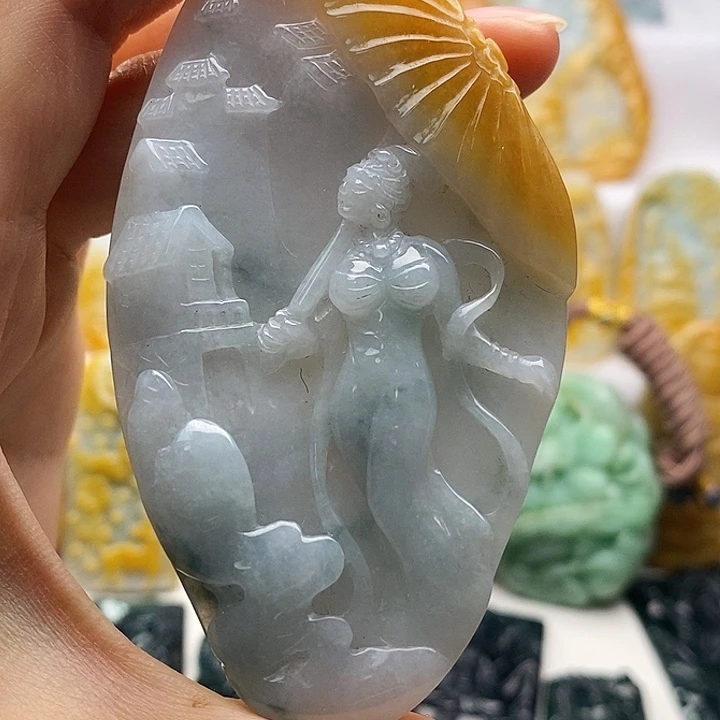 “***”翡翠未镶嵌吊坠(不含链)
