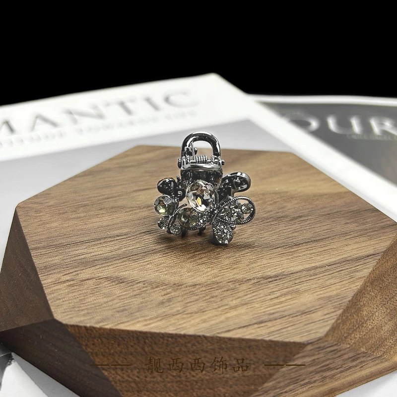 【LXX靓西西】8130小抓夹2.5厘米小蝴蝶结气质减龄碎发夹