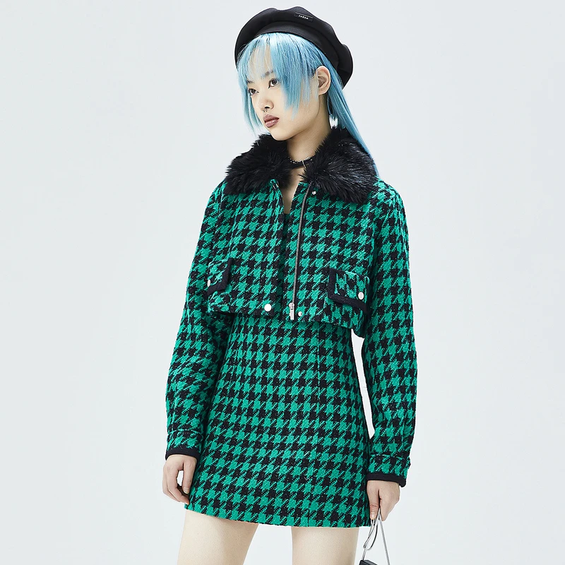 【昕昕严选】PHORM冬装新款套装女中长款吊带裙两件套H33512256