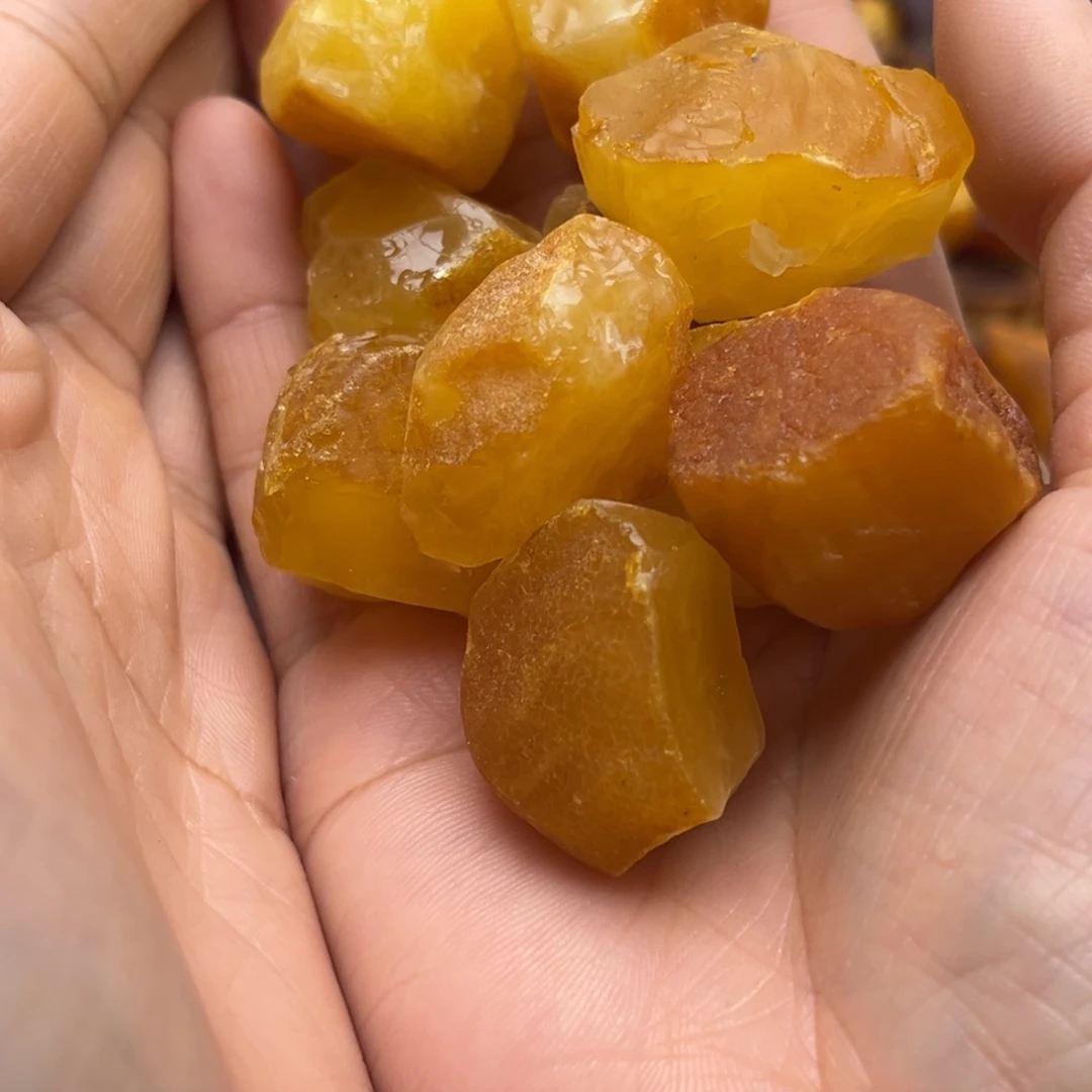 柠***$定制琥珀未镶嵌蜜蜡定制珠子