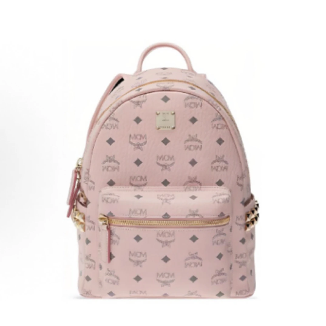 95新 MCM 双肩包 粉/JW6530