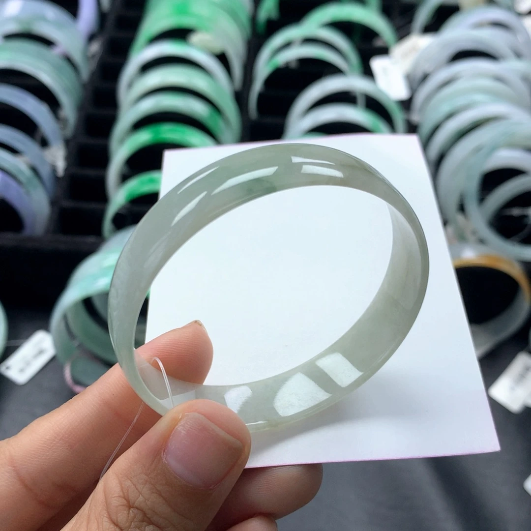 翡翠手镯未镶嵌公主53-54