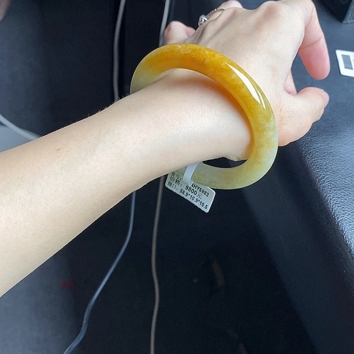 未镶嵌手镯翡翠58➕圆条