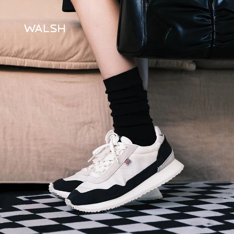 Norman Walsh ESL围边透气轻便男女款复古慢跑运动鞋