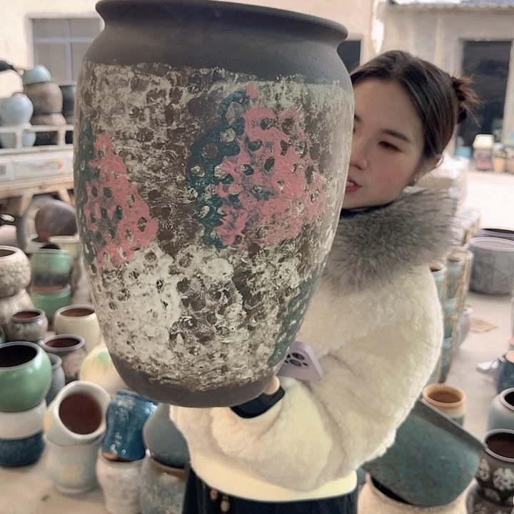 正品口26高40花盆……