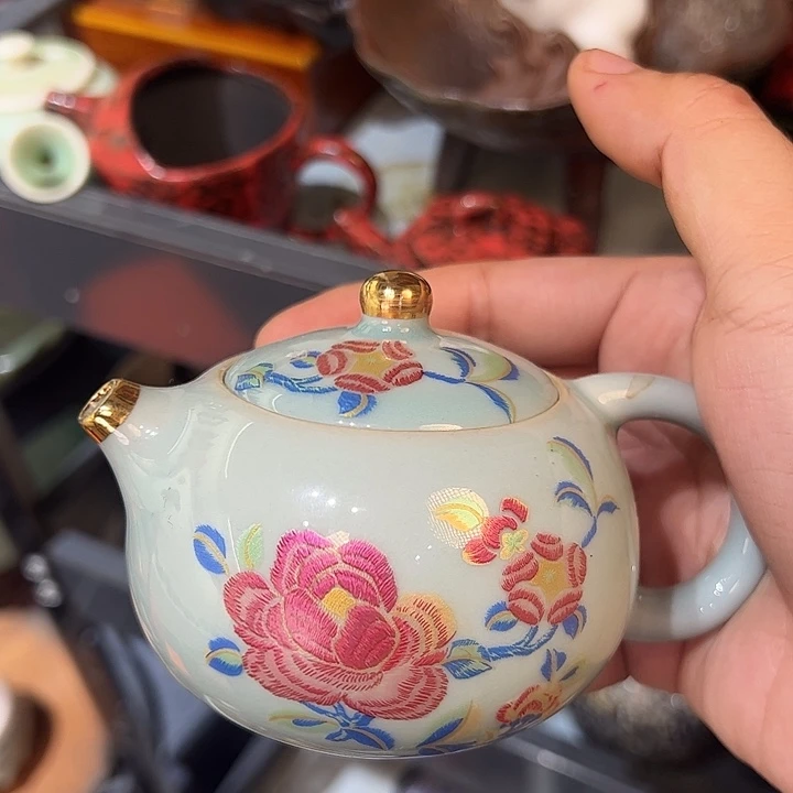 瓷器仙境复古茶器美