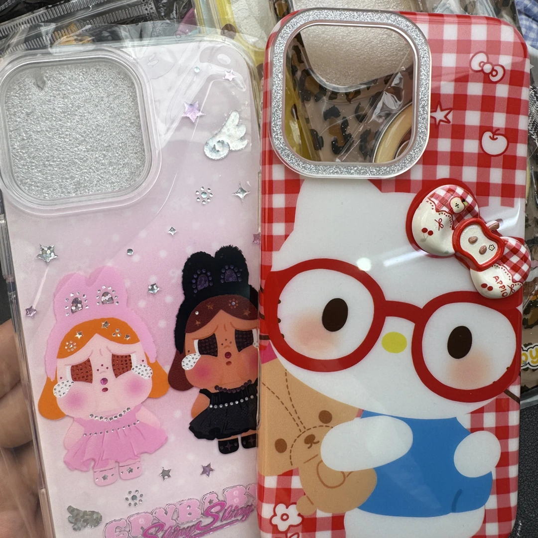 A可爱小熊苹果华为小米手机壳创意防摔卡通软壳