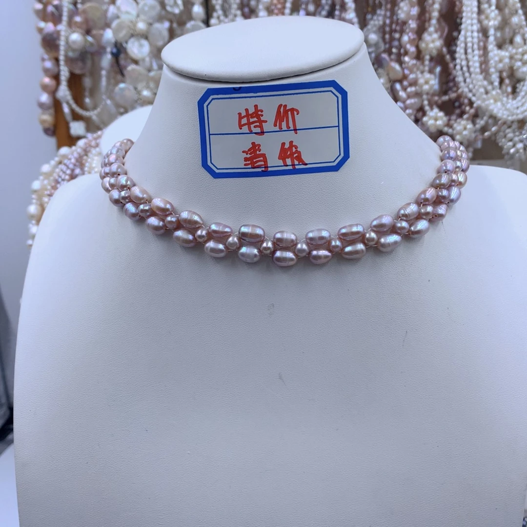 银S925镶嵌项链耳饰淡水珍珠