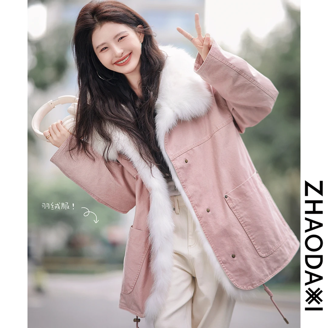 【赵大喜】现货！偷偷藏不住皮草派克 | 90白鹅绒芬兰