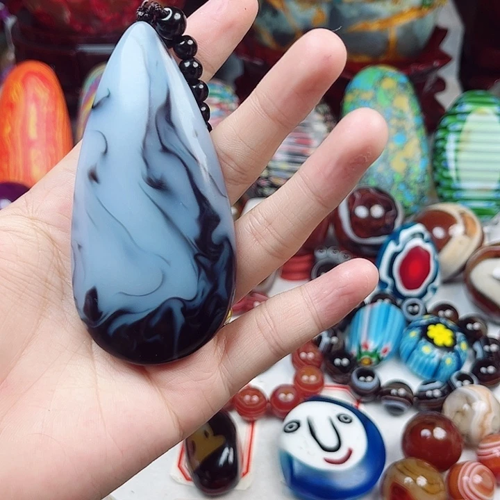 未镶嵌耳饰玛瑙/玉髓