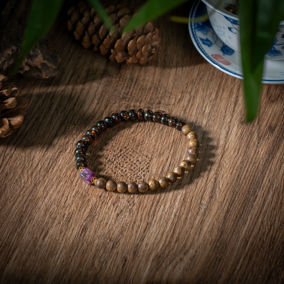 18K金棋楠DIY手串/多样性发一/C361/J