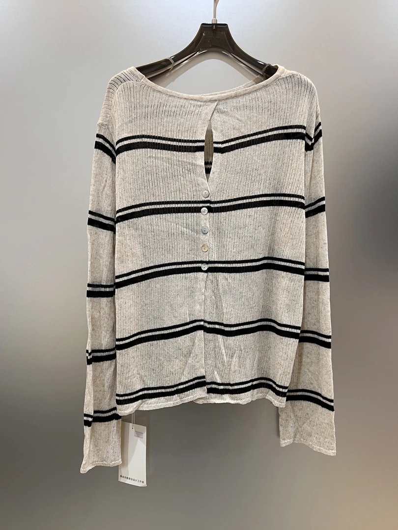 静姐 新款百搭时尚花苞开衫上衣251119