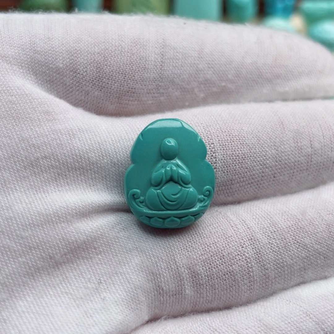 未镶嵌绿松石珠宝奇石