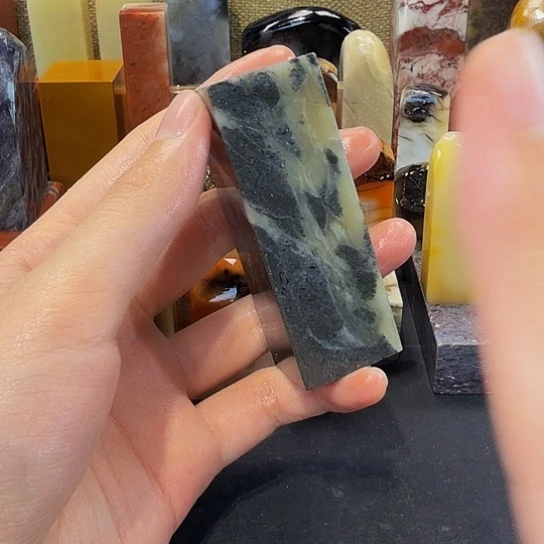 寿山石印石李*白寿山石印石