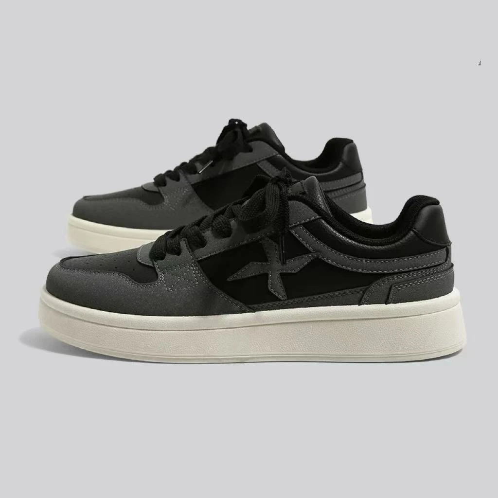 潮流板鞋男2024新款秋冬百搭潮鞋男士运动休闲鞋-239806