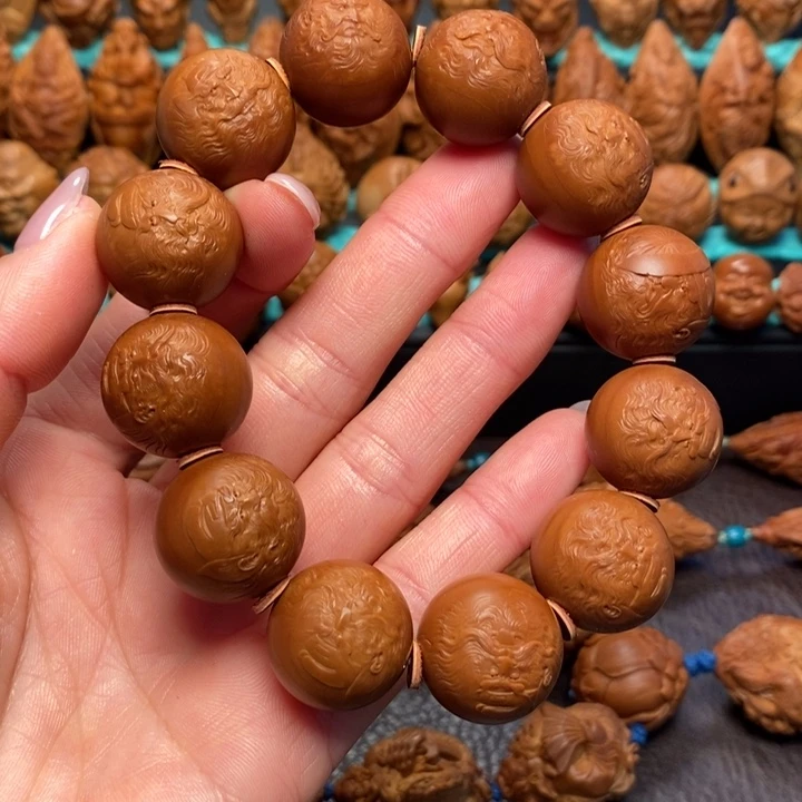 手串/手链橄榄核正圆薄艺钟馗