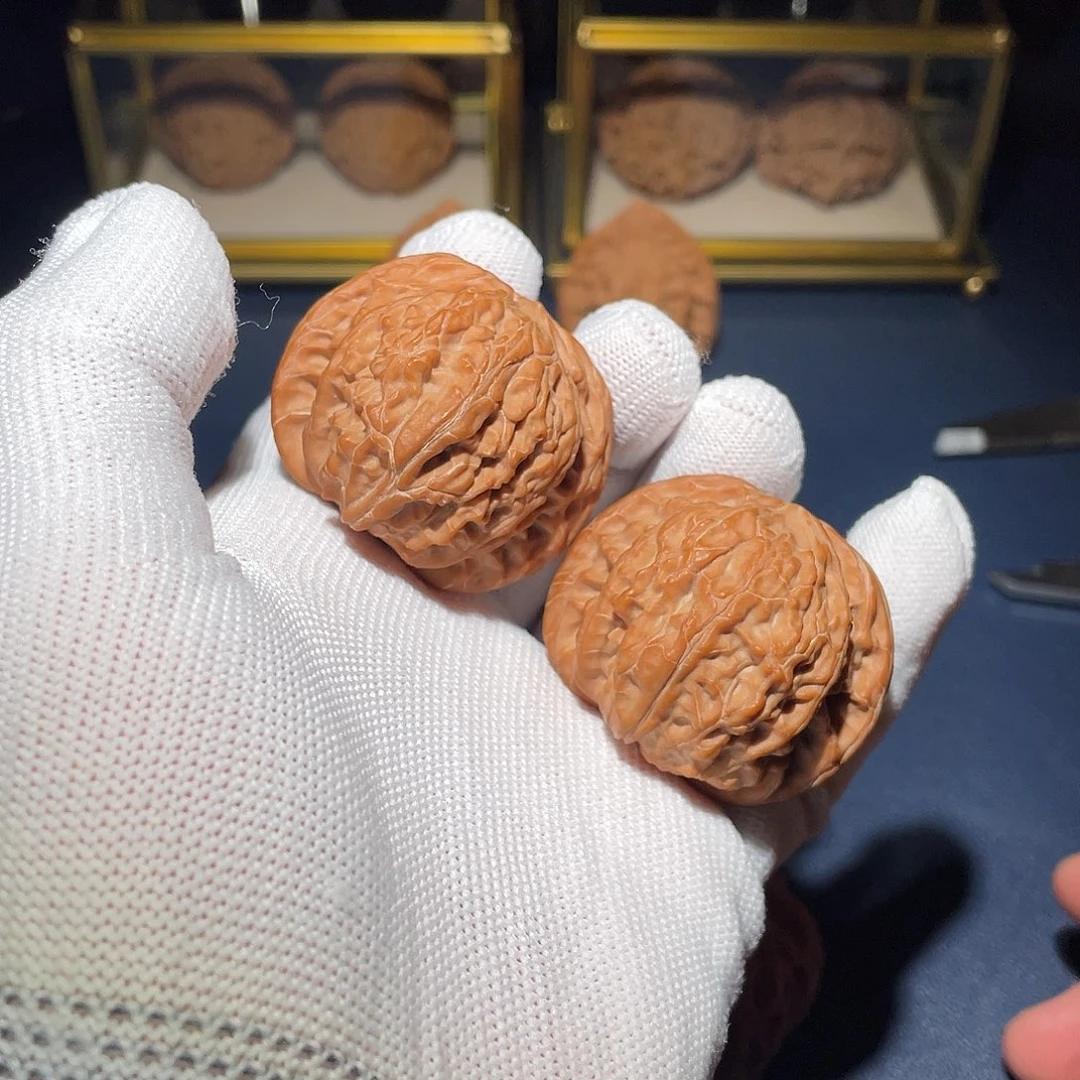 文玩核桃把件42正磨