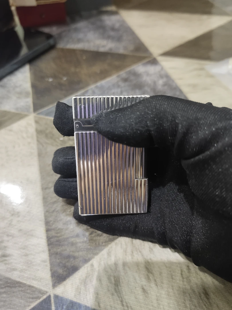 DP打火机镀银竖条纹大号3017268