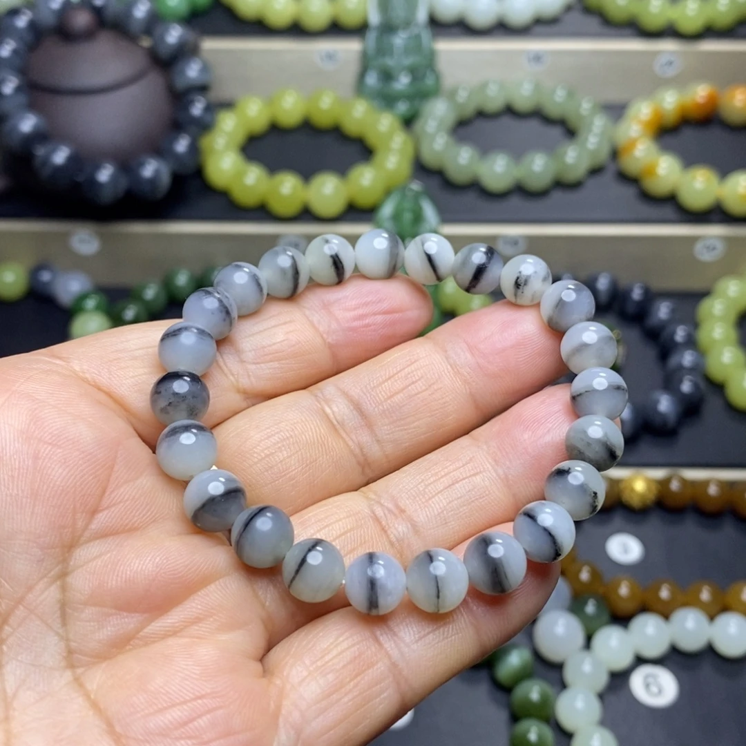 和田玉未镶嵌手串