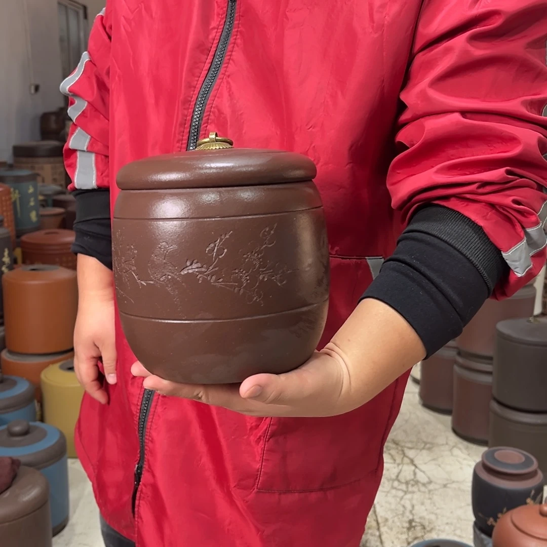 紫砂茶叶罐茶叶罐
