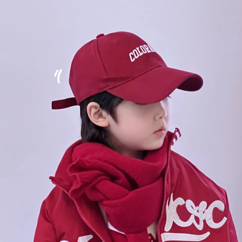 儿童韩版棒球帽男童女童春夏韩版休闲中大童字母鸭舌帽 3121202MZ