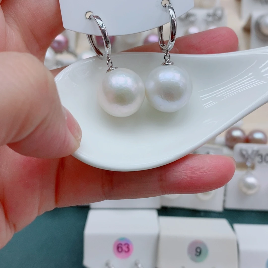 溪***雪吊坠(赠链)淡水珍珠银S925镶嵌