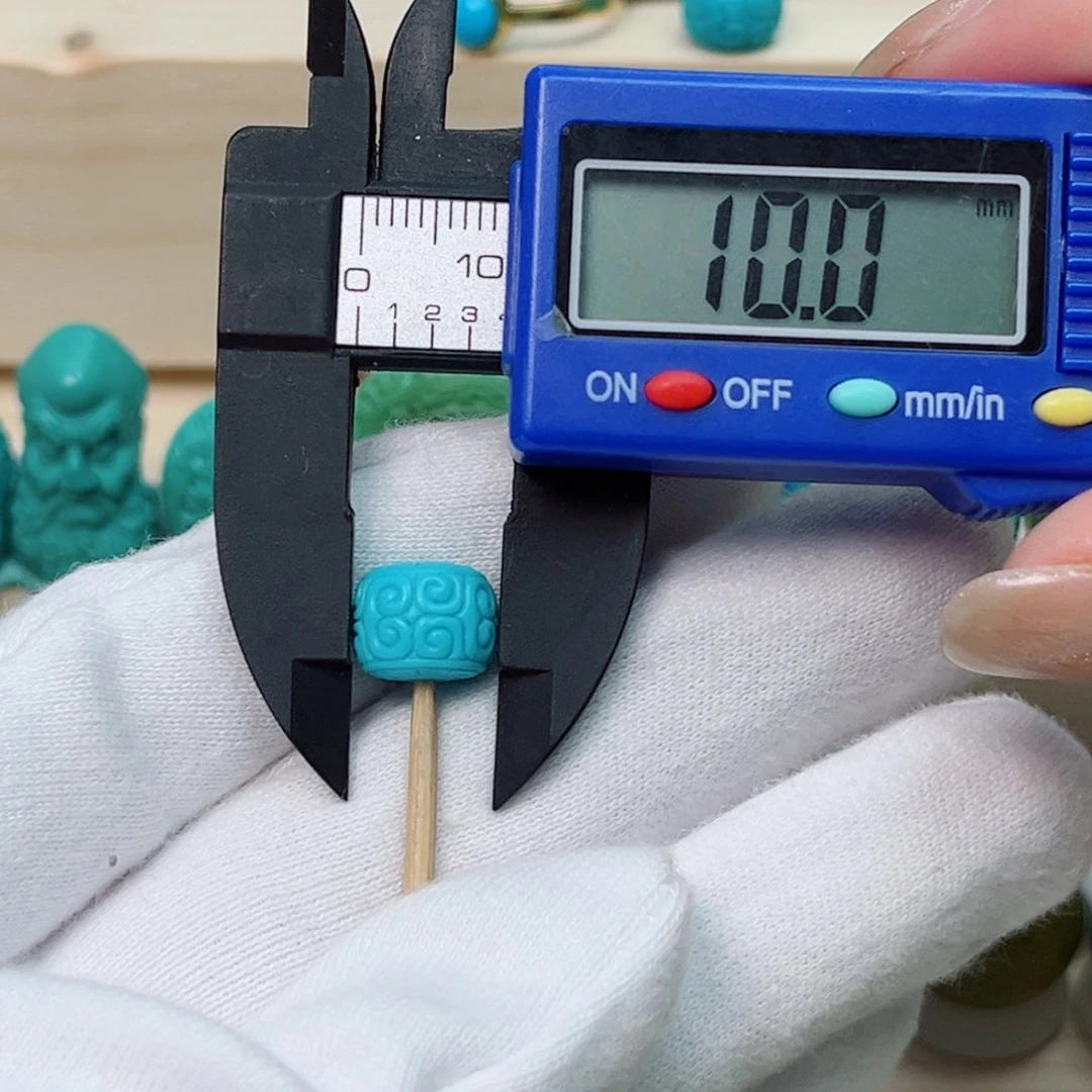 绿松石回纹老型未镶嵌